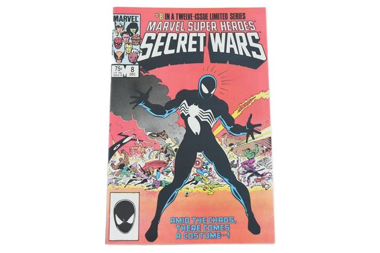 Secret Wars #8 1st Black Suit Origin of Venom Marvel Comics 1984