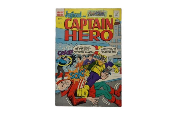 Jughead as Captain Hero #1