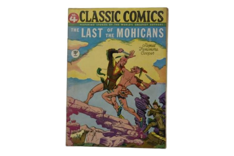 Classic Comics #4 The Last of the Mohicans