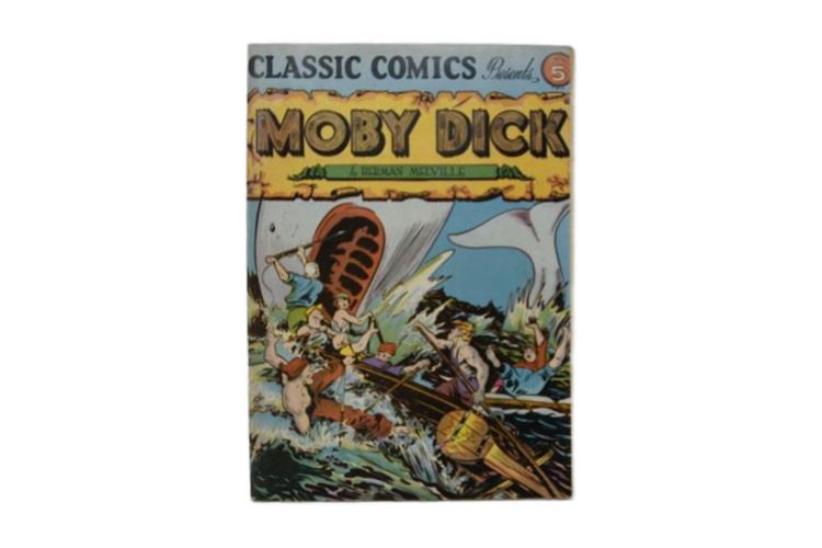 Classic Comics #5 Moby Dick (Gilberton, 1942)