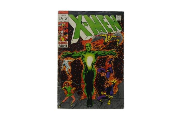 X-men #55 Silver Age Marvel Comic