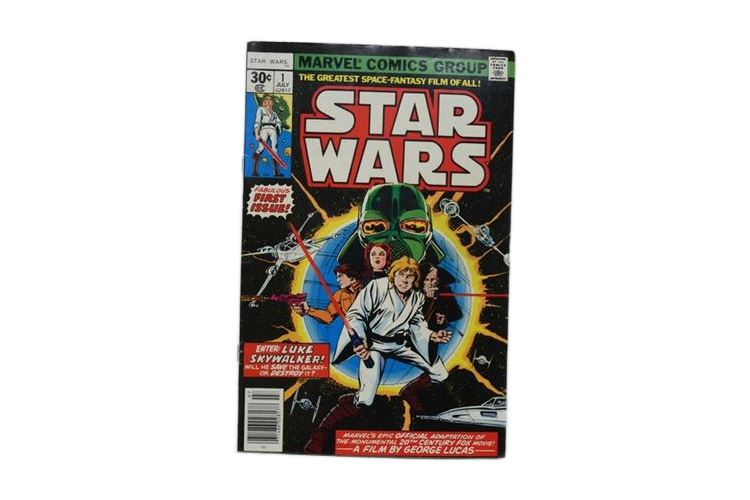 Star Wars #1 Newsstand 1ST LUKE SKYWALKER 1ST DARTH VADER 1ST HAN COVER