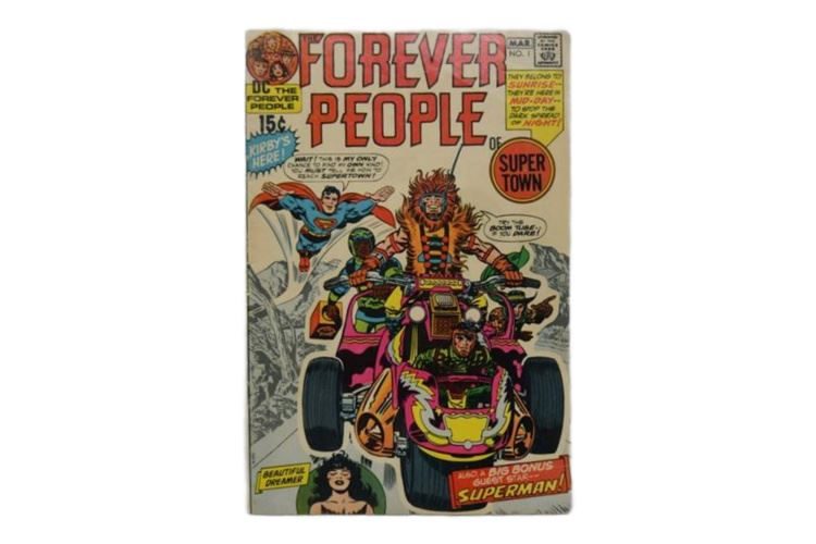 FOREVER PEOPLE #1 - 1st Full Appearance DARKSEID! Jack Kirby 1971 DC Comics