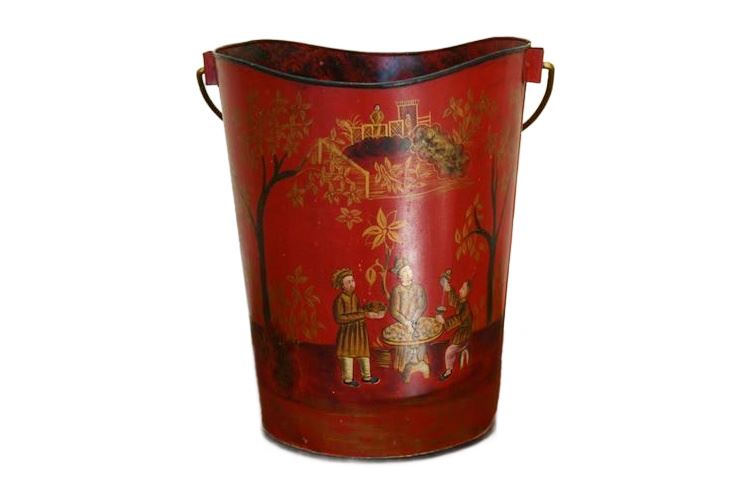 Chinese Painted Bucket