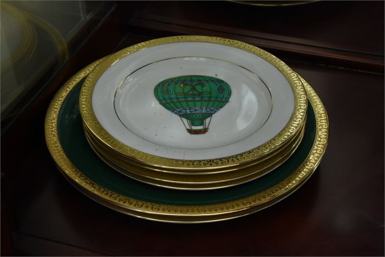 Group Gold Buffet Royal Gallery Plates