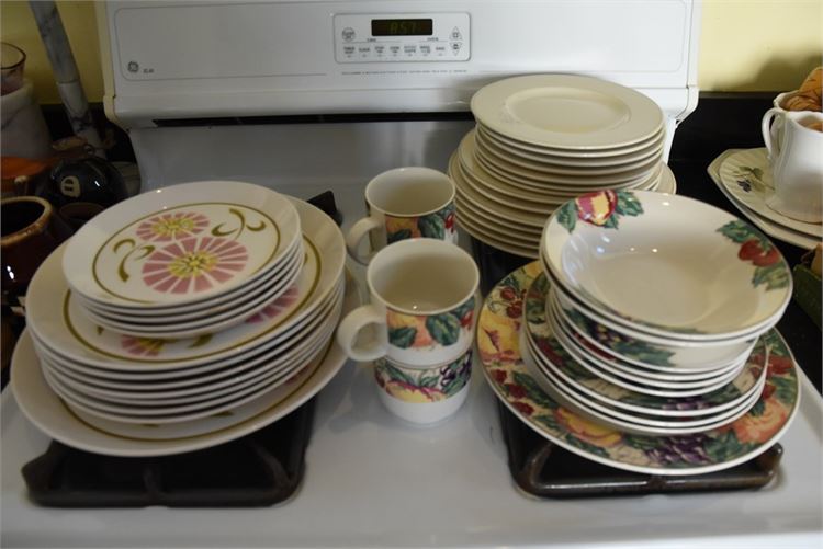 Group Misc Patterned Dishes