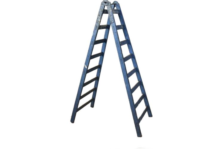 Vintage Blue Ladder