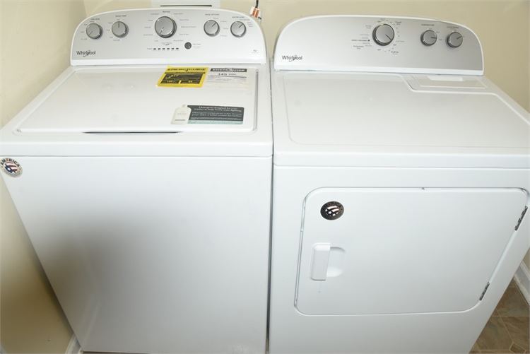 Whirlpool Washer and Dryer Please check Model # fit your needs before bidding