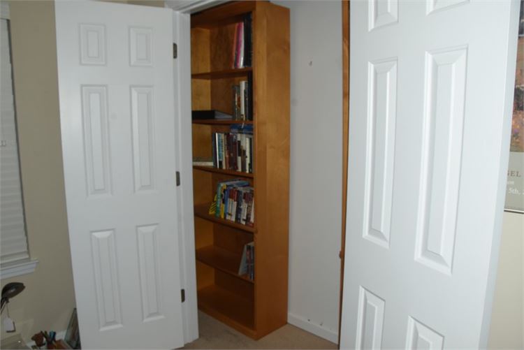 Wooden Bookcase (Contents Not Included)