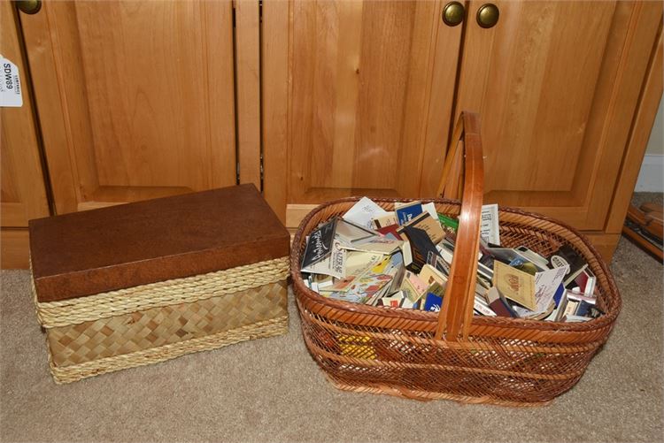 Group Matchbooks and Baskets