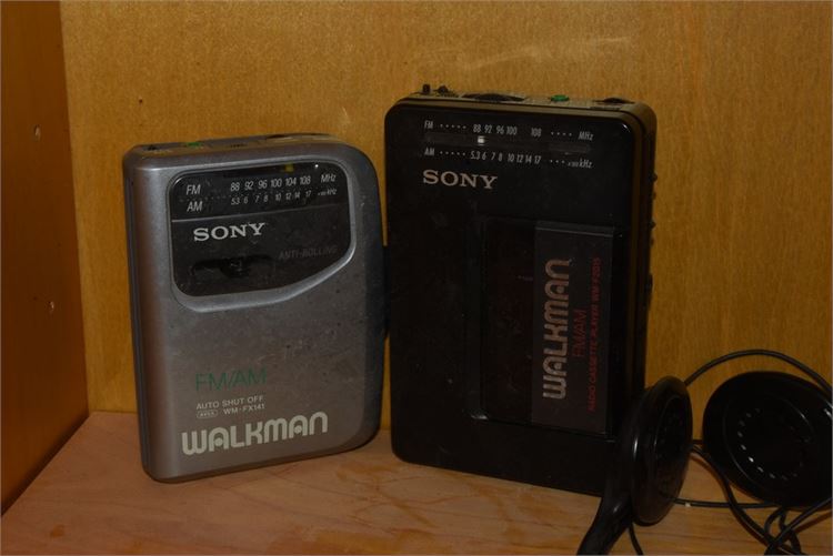 Two (2) Sony Walkman With Headphones