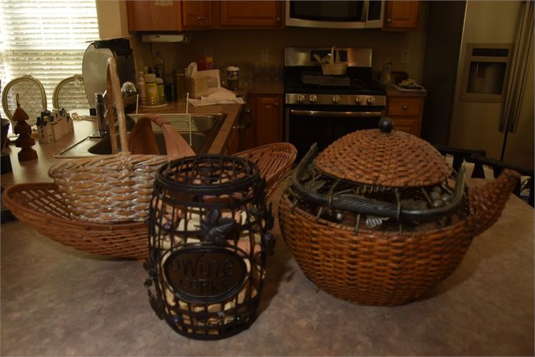 Group Woven Baskets