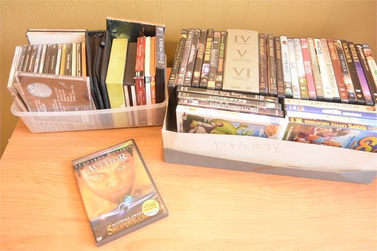 Group CDs and DVDs