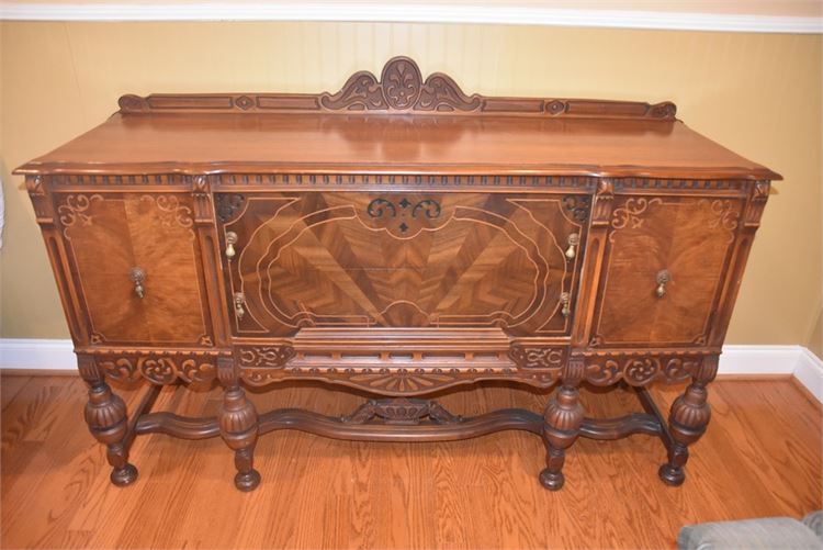 Antique Carved Sideboard