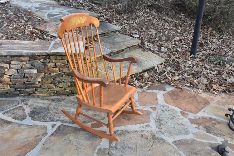 Spindle Back Rocking Chair