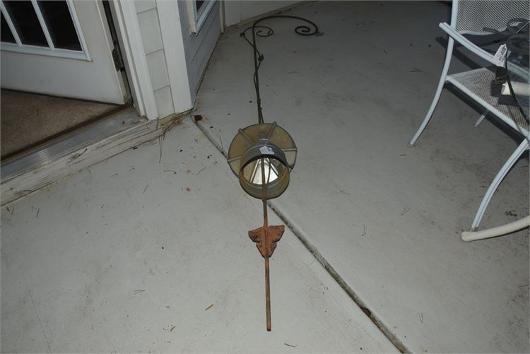 Wrought Iron Plant Or Lantern Holder