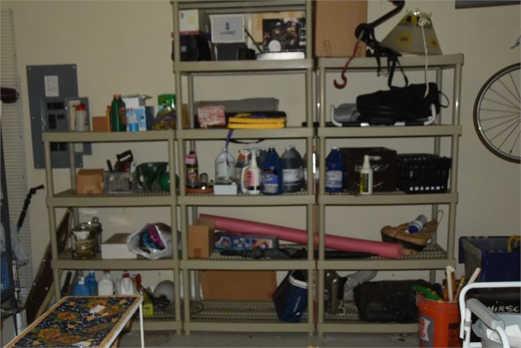 Shelving and Contents