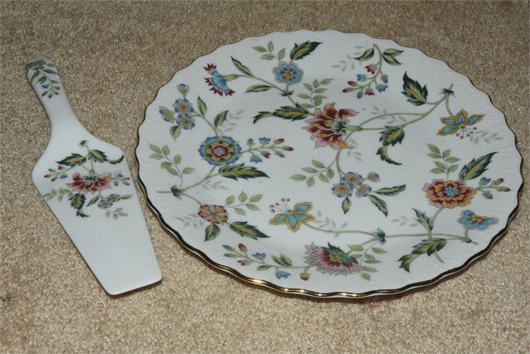 Andrea By Sadek "Buckingham" Cake Plate and Server