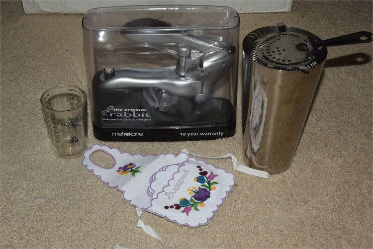 Foil Cutter Martini Shaker and More