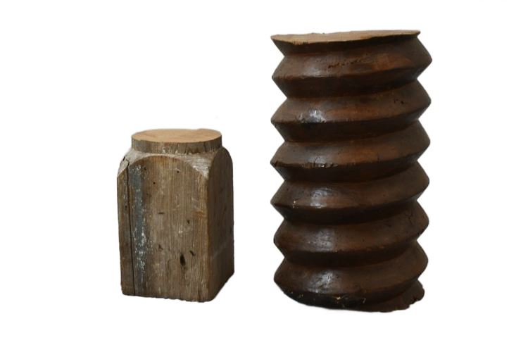 Two (2) Wooden Pieces
