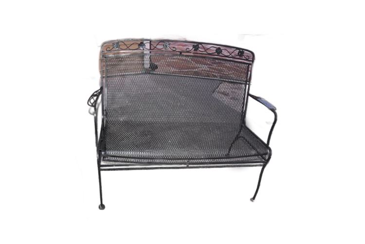 Metal Settee