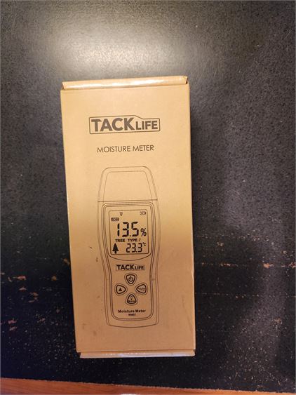 Moisture meter new, still has plastic wrap