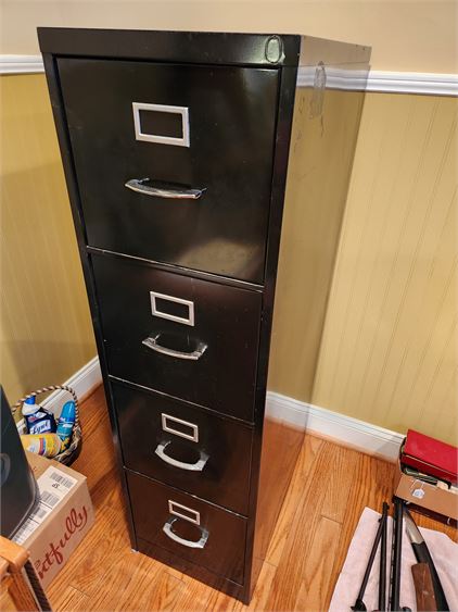 Four Drawer File Cabinet