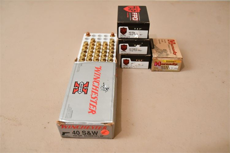 Group 40 S & W Ammo