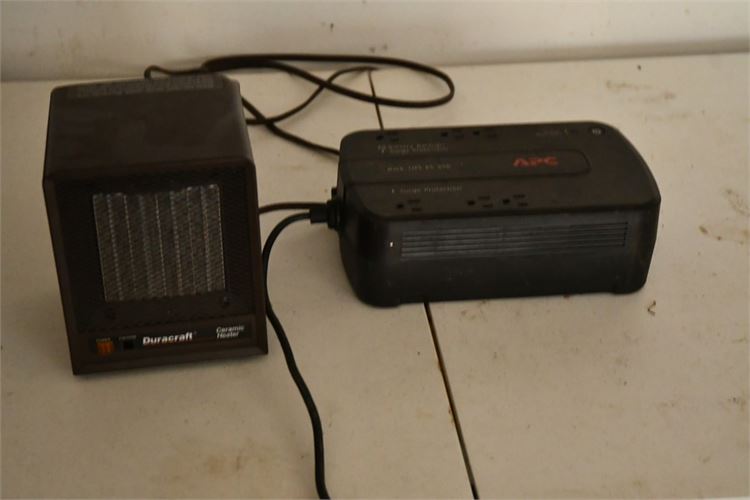 Battery Backup + Surge Protector and Heater