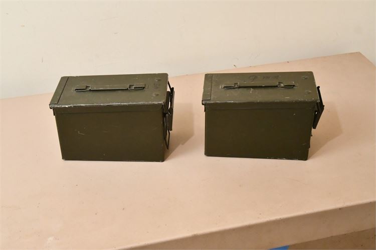 Two (2) Ammo Boxes