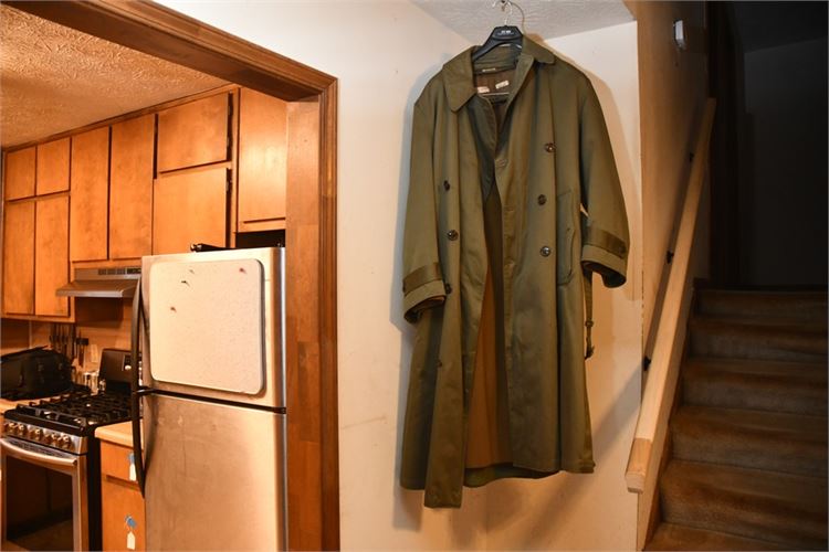 Olive Green Trench Coat