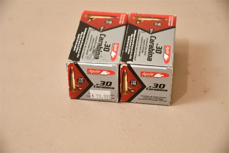 Aguila .30 M1 Carbine Ammo