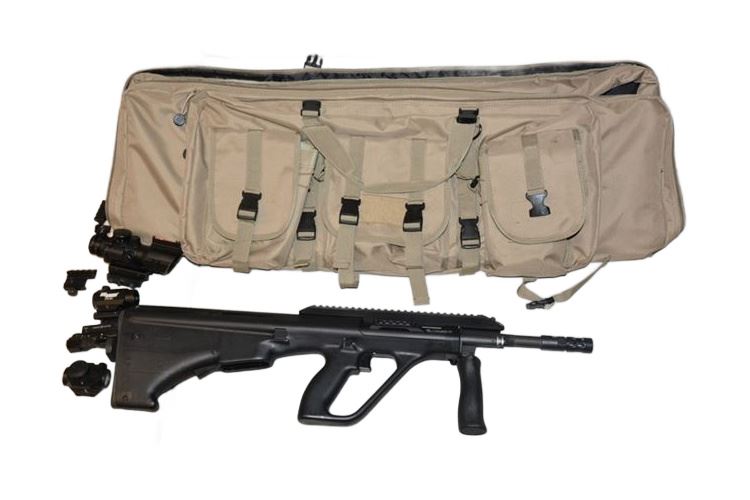 Steyr Arms Inc Aug/A3 SA  W/ Various Opticas and Tactical Bag