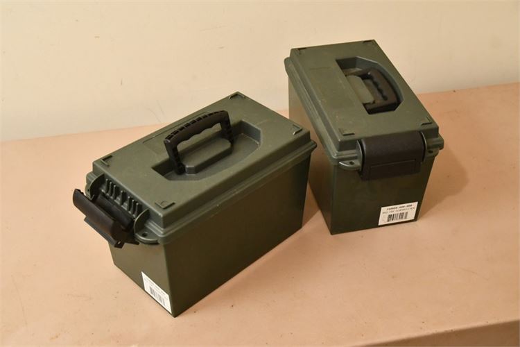 Two (2) Ammo Boxes