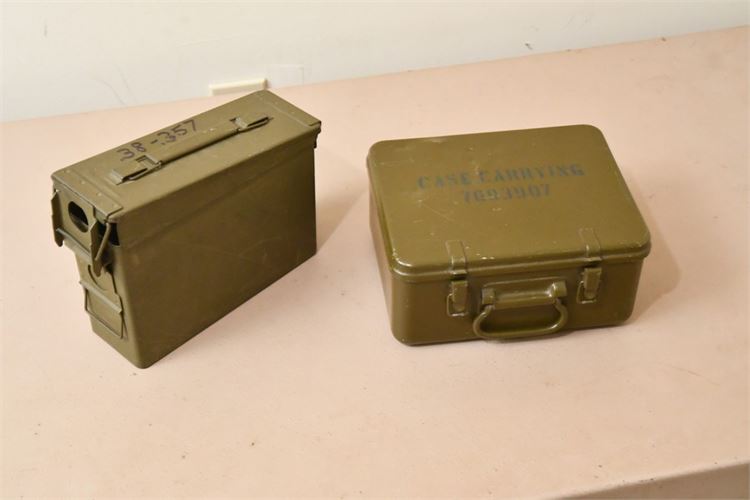 Two (2) Ammo Boxes