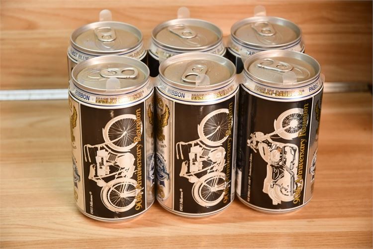 Blue Ribbon Harley-Davidson 90th Anniversary 6 Pack