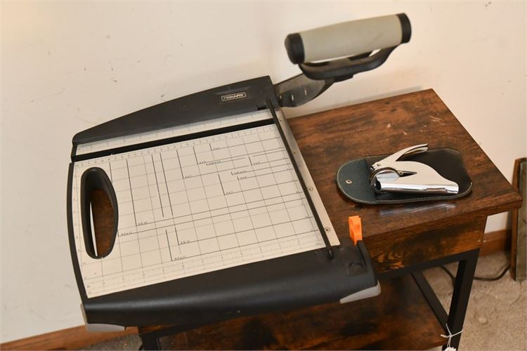 Paper Cutter and Stamp