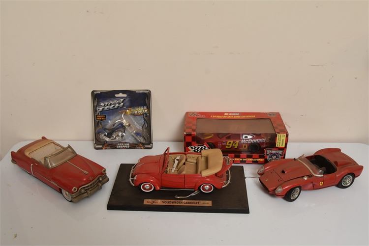 Group Vintage Model Cars