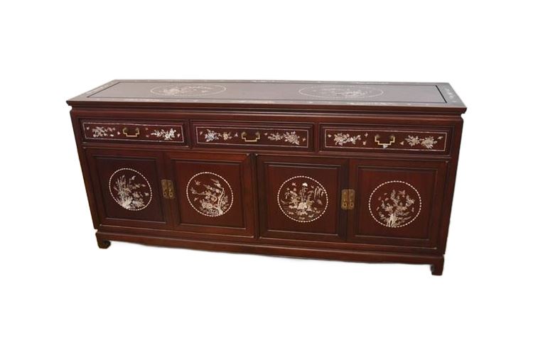 Chinese  Sideboard with Mother of Pearl Inlays