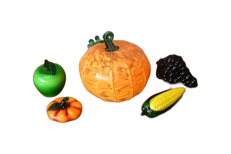 Group Vegetable and Fruit Figures
