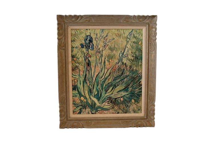 Mid Century Vincent Van Gogh - Irises (1889)  (COPY)