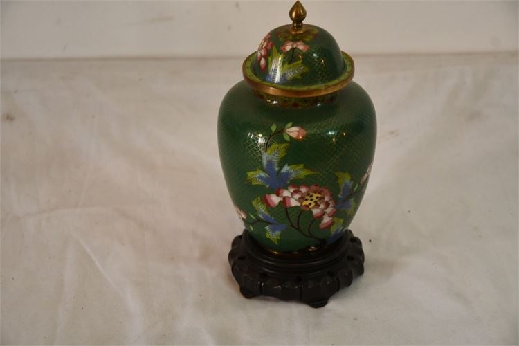Chinese Lidded Urn