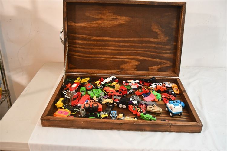 Wooden Case and Toys