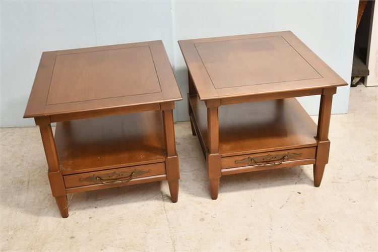 Pair Vintage End Tables