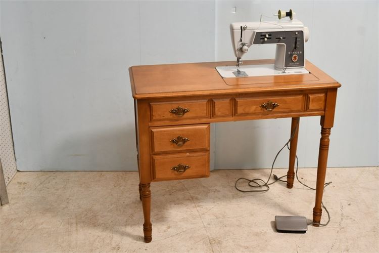 Vintage SINGER Sewing Table