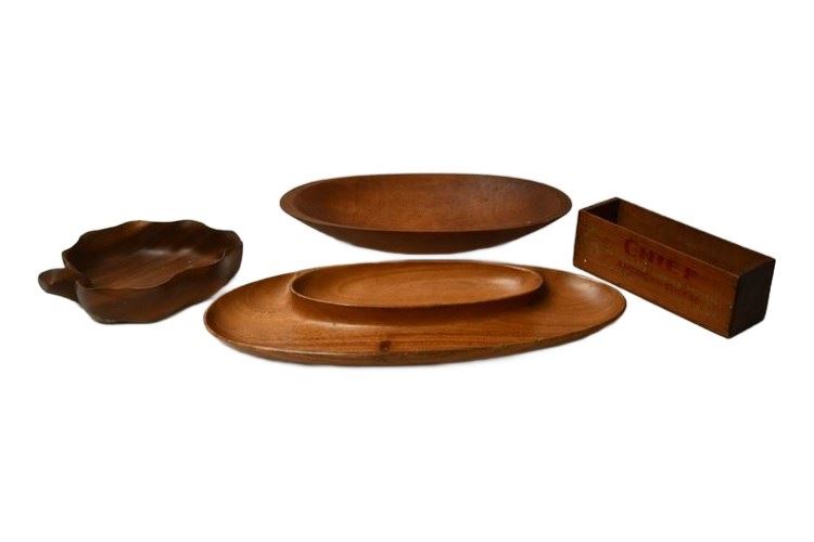 Group Wooden Objects