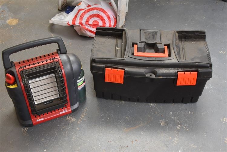 Mr. Heater Tough Buddy Portable Radiant Propane Heater and Toolbox