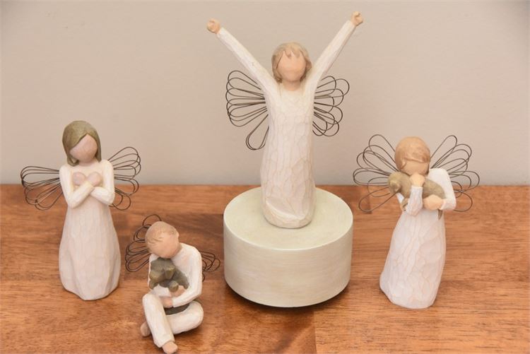 Group Willow Tree Angel Figures