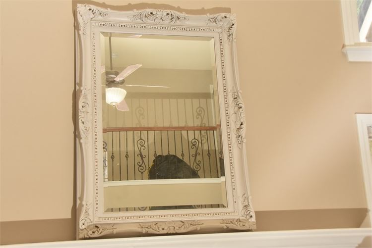 White Painted Wall Mirror