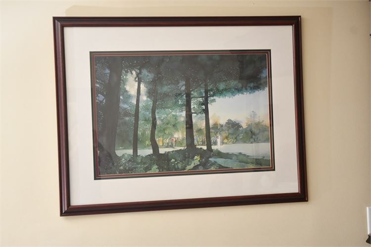 Framed Landscape Print